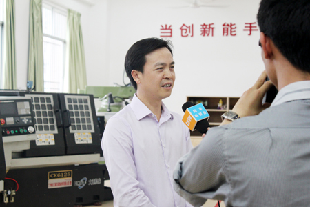 陳董接受陸豐電視臺訪談