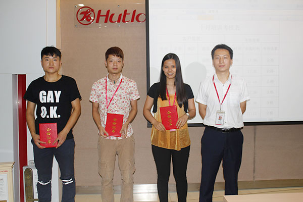 培訓合格學員頒發了合格證書